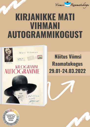 ''Kirjanikke Mati Vihmani autogrammikogust''