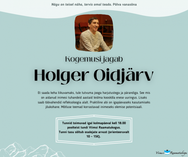 Jooga Holger Oidjärvega