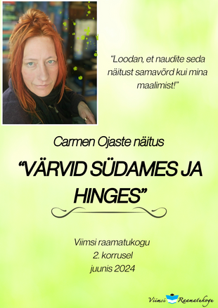 Carmen Ojaste nitus ''Vrvid sdames ja hinges''