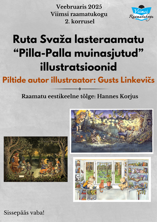 Ruta Svaa lasteraamatu ''Pilla-palla muinasjutud'' illustratsioonid