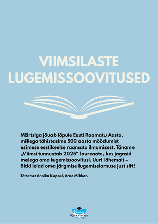 Viimsilaste lugemissoovitused