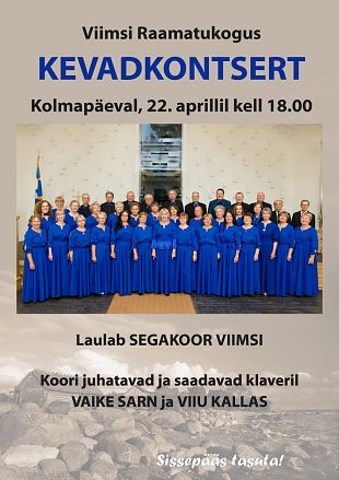 Segakoor Viimsi „Kevadkontsert“