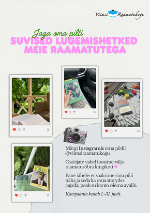 Jaga oma pilti: „Suvine lugemishetk“